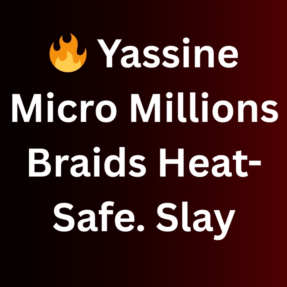 Handmade Micro Braided Wig Yassine Red Wine